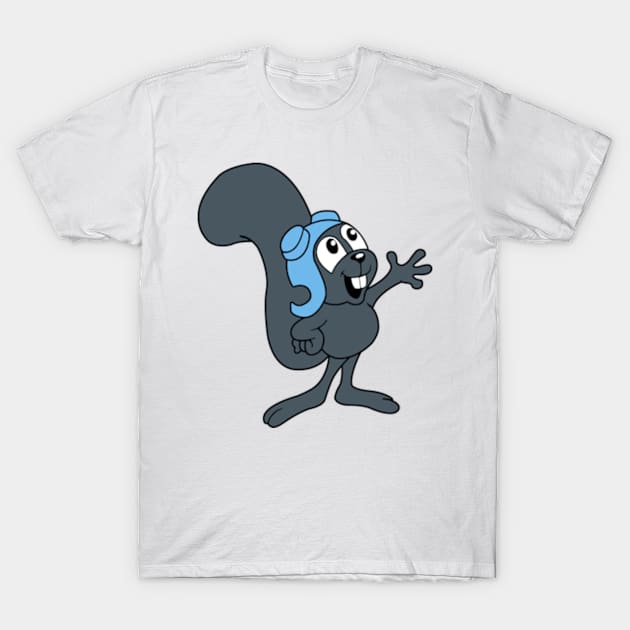 Rocky - Rocky & Bullwinkle T-Shirt by LuisP96